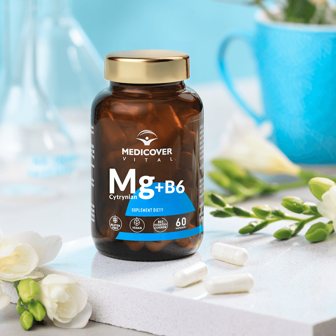 Magnez+B6 Medicover – butelka produktowa